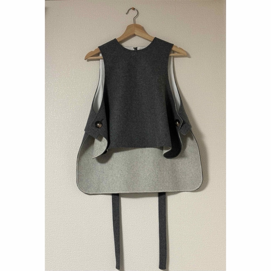 ENFOLD エンフォルド WIDE-BOX VEST ENFOLD エンフォルド WIDE-BOX VEST