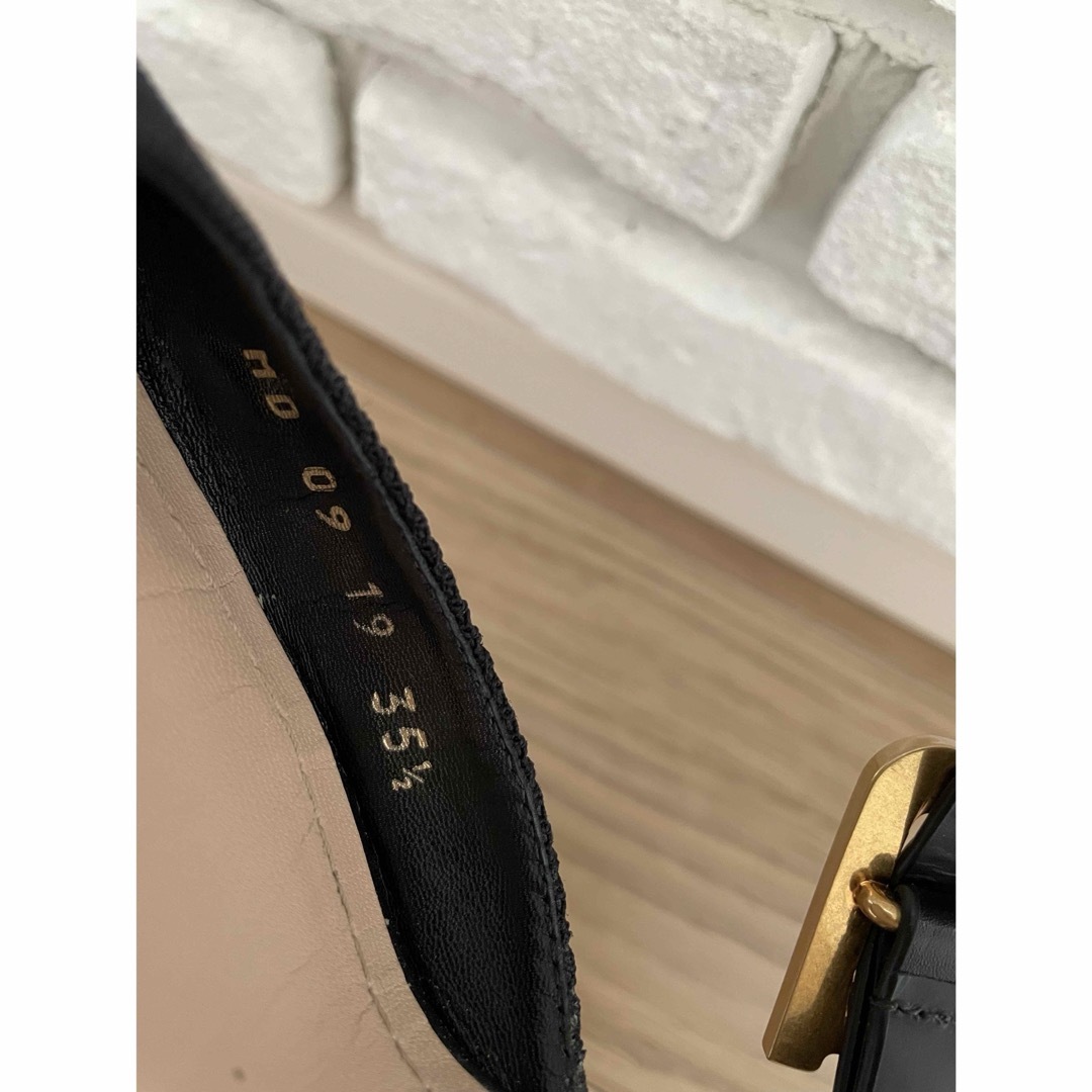 Dior - Dior ディオール ミュール パンプス 35.5 ブラックの通販 Dior - Dior ディオール ミュール パンプス 35.5 ブラックの通販