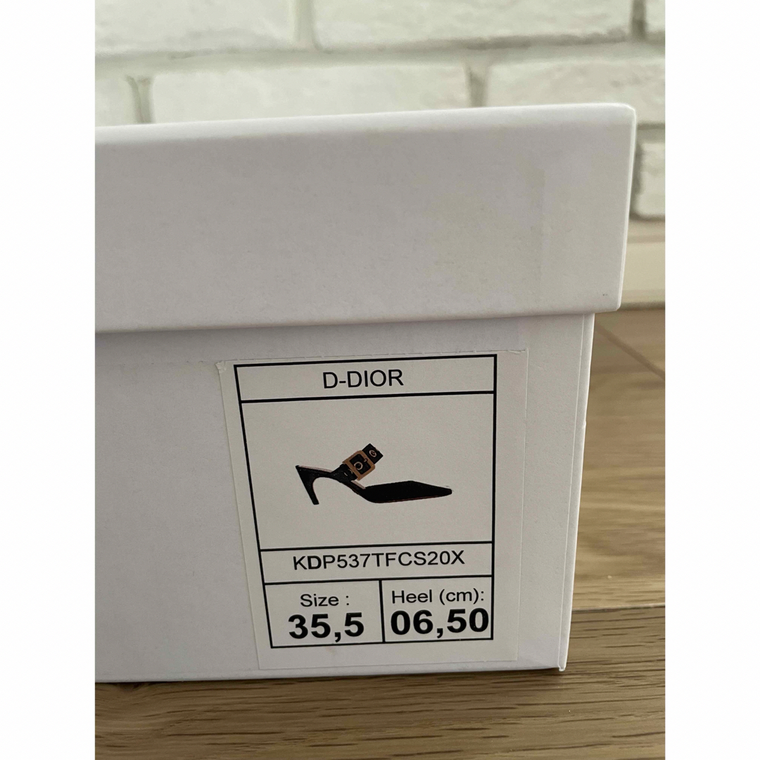 Dior - Dior ディオール ミュール パンプス 35.5 ブラックの通販 Dior - Dior ディオール ミュール パンプス 35.5 ブラックの通販