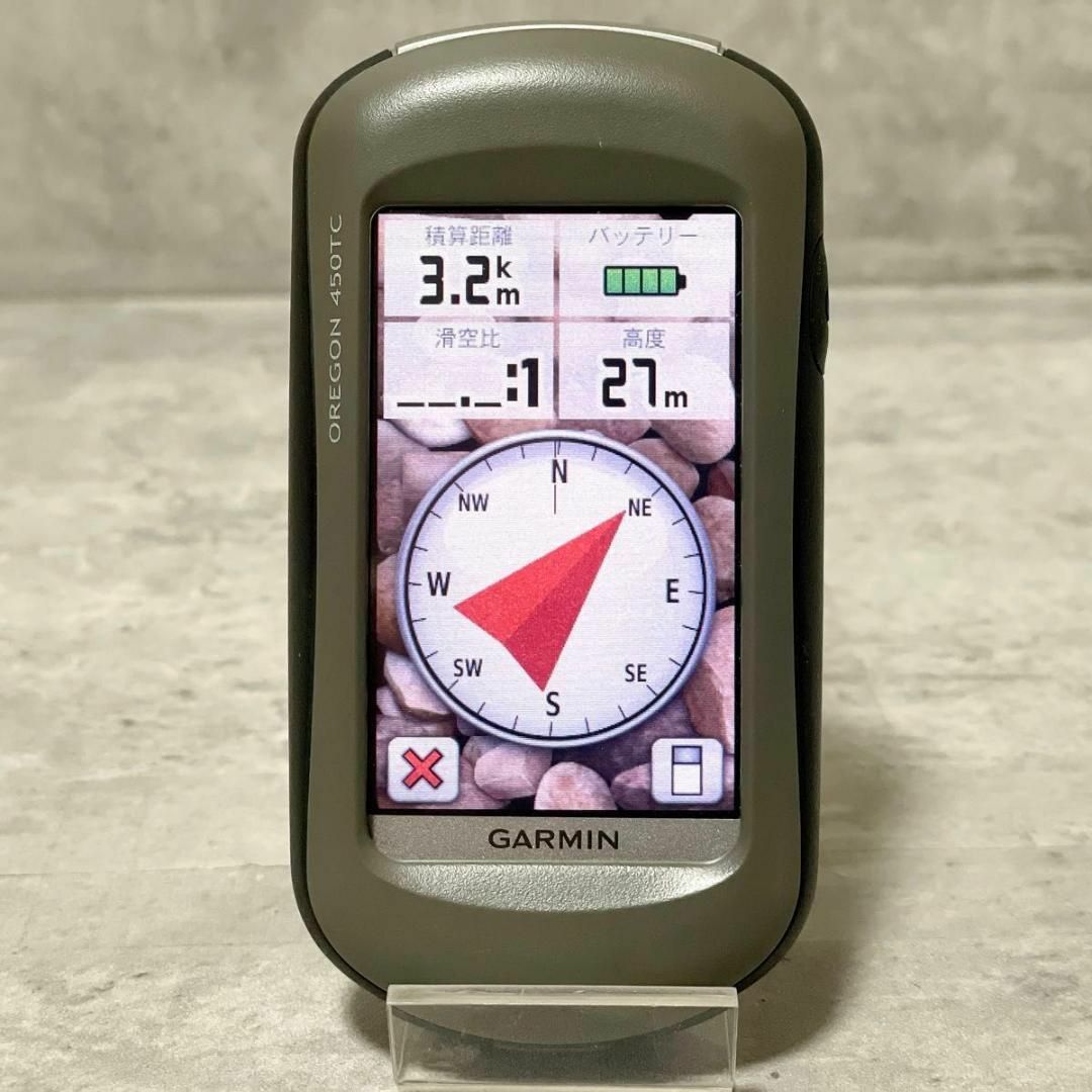 GARMIN - GARMIN ガーミン OREGON 450TC オレゴン ハンディGPSの GARMIN - GARMIN ガーミン OREGON 450TC オレゴン ハンディGPSの