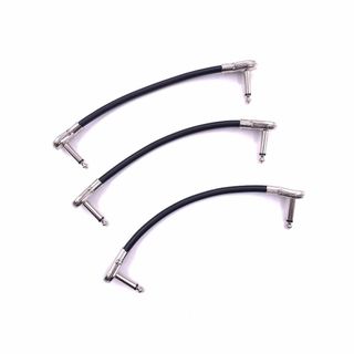 【数量限定】パッチケーブル プロのケーブルL型プラグ付き ギターエフェクター専用(楽器のおもちゃ)