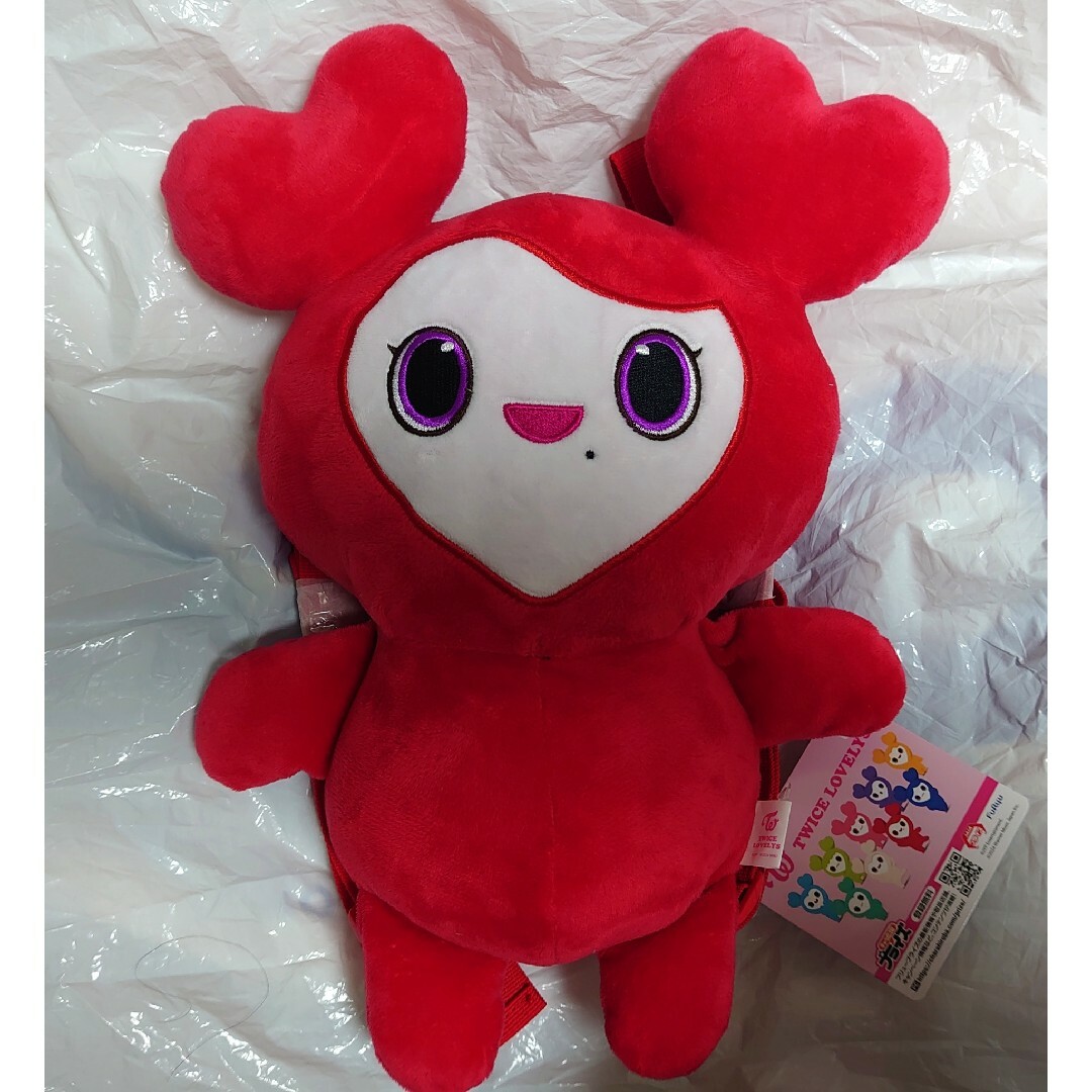 GiGO限定 TWICE LOVERYS ぬいぐるみリュック チェヨンの通販 by GiGO限定 TWICE LOVERYS ぬいぐるみリュック チェヨンの通販 by