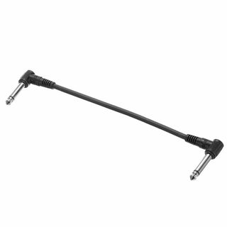 【数量限定】uxcell ギターパッチケーブル 6 mm TRS 直角ペダル楽器(楽器のおもちゃ)