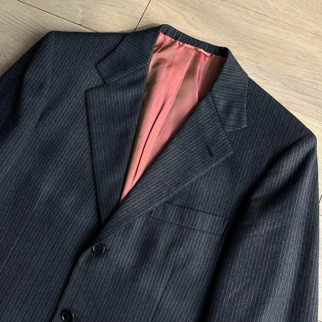 Brioni - ブリオーニ 3B 総裏 ピンストライプスーツ Brioni - ブリオーニ 3B 総裏 ピンストライプスーツ