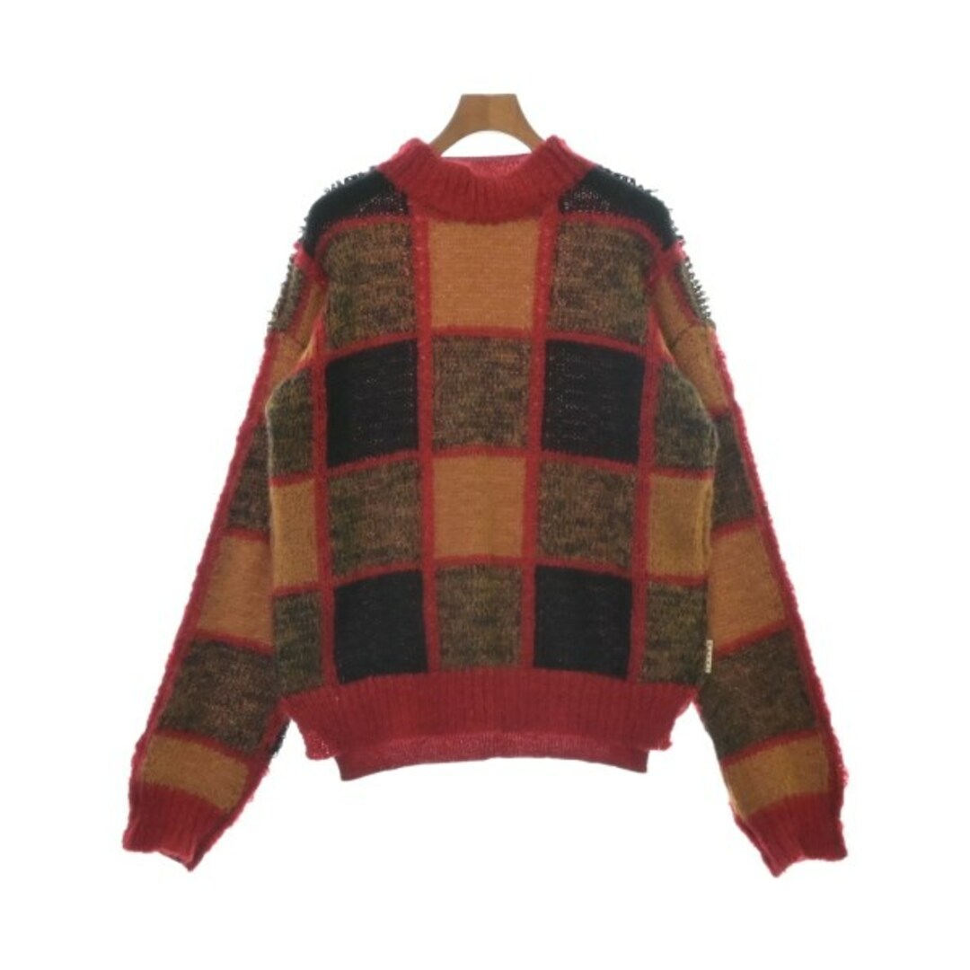 MARNI - MARNI マルニ ニット・セーター 48(L位) 茶系x赤系x黒系 MARNI - MARNI マルニ ニット・セーター 48(L位) 茶系x赤系x黒系