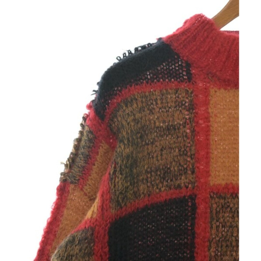 MARNI - MARNI マルニ ニット・セーター 48(L位) 茶系x赤系x黒系 MARNI - MARNI マルニ ニット・セーター 48(L位) 茶系x赤系x黒系