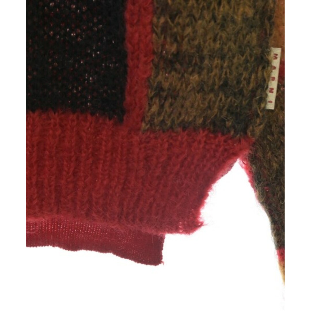 MARNI - MARNI マルニ ニット・セーター 48(L位) 茶系x赤系x黒系 MARNI - MARNI マルニ ニット・セーター 48(L位) 茶系x赤系x黒系