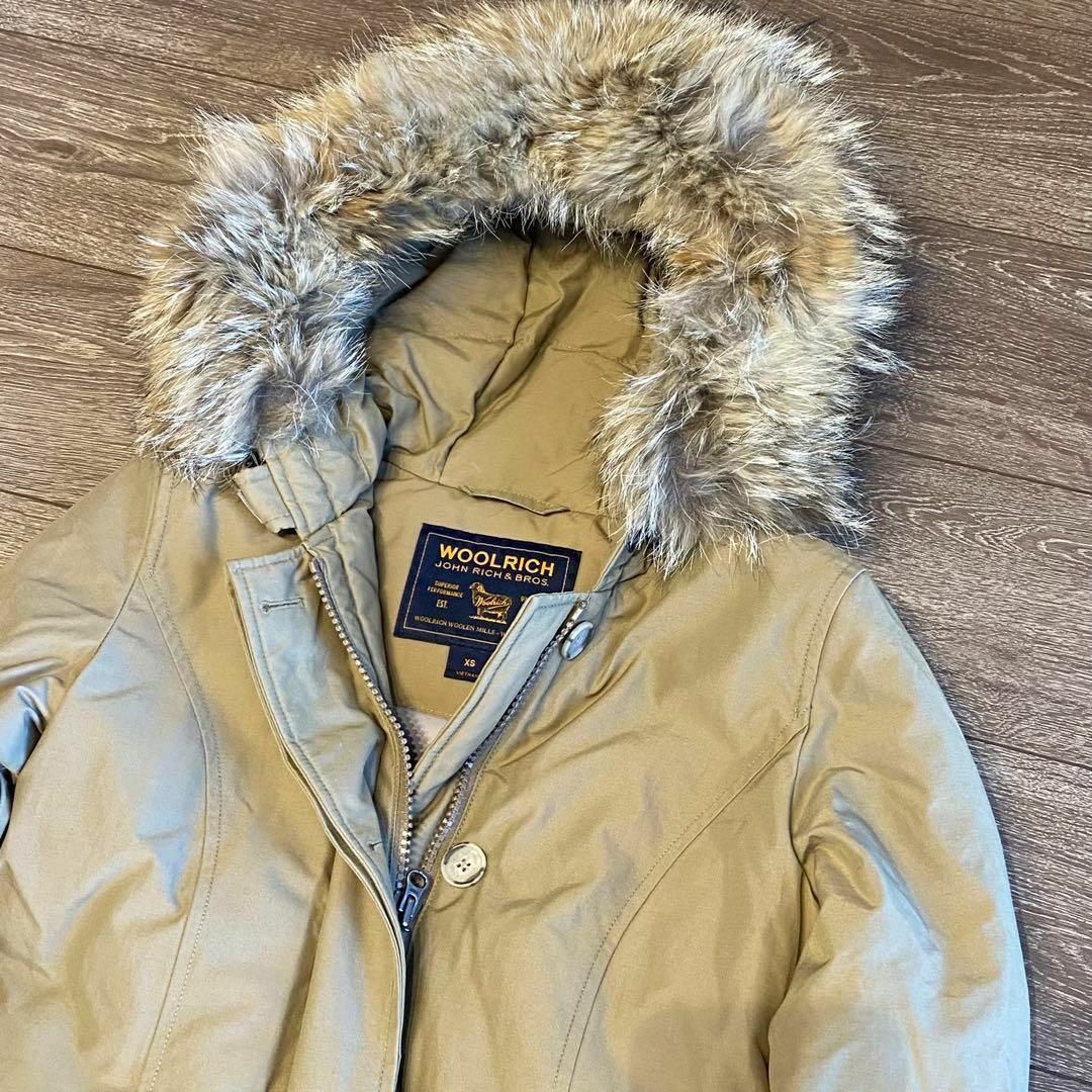 WOOLRICH - ウールリッチ アークティックパーカ ベージュ WOOLRICH - ウールリッチ アークティックパーカ ベージュ