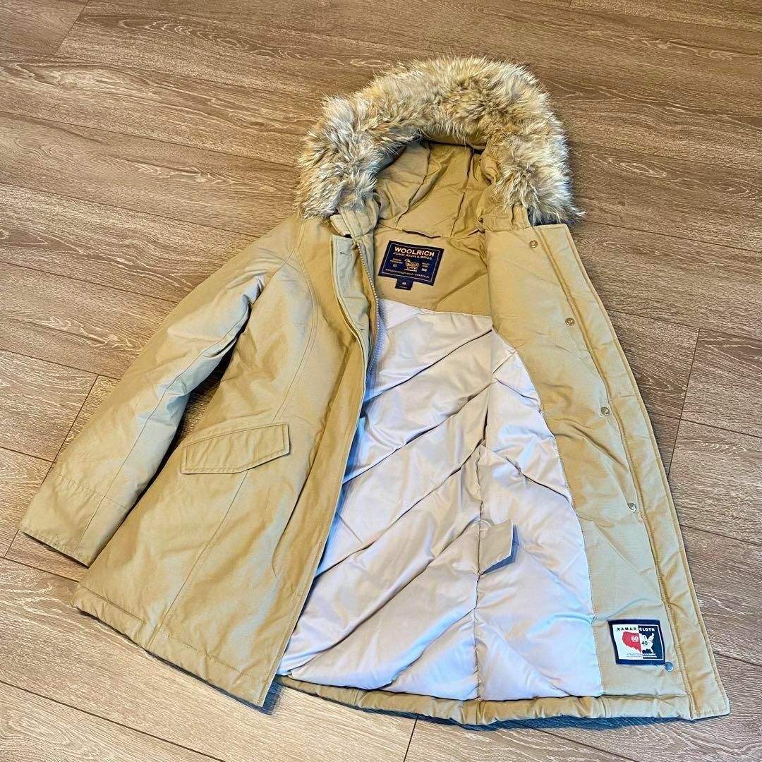 WOOLRICH - ウールリッチ アークティックパーカ ベージュ WOOLRICH - ウールリッチ アークティックパーカ ベージュ