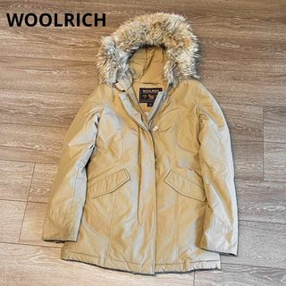 WOOLRICH - ウールリッチ アークティックパーカ ベージュ コヨーテファー ダウン XS