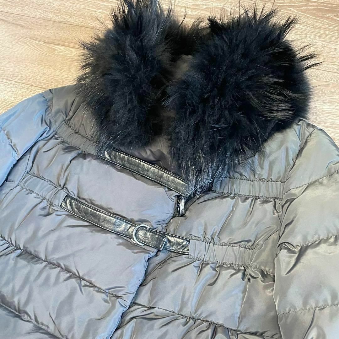 MONCLER - モンクレール LEMMING ラクーンファー ダウンコート MONCLER - モンクレール LEMMING ラクーンファー ダウンコート