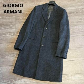GIORGIO ARMANI - ジョルジオアルマーニ イタリア製 チェスター GIORGIO ARMANI - ジョルジオアルマーニ イタリア製 チェスター