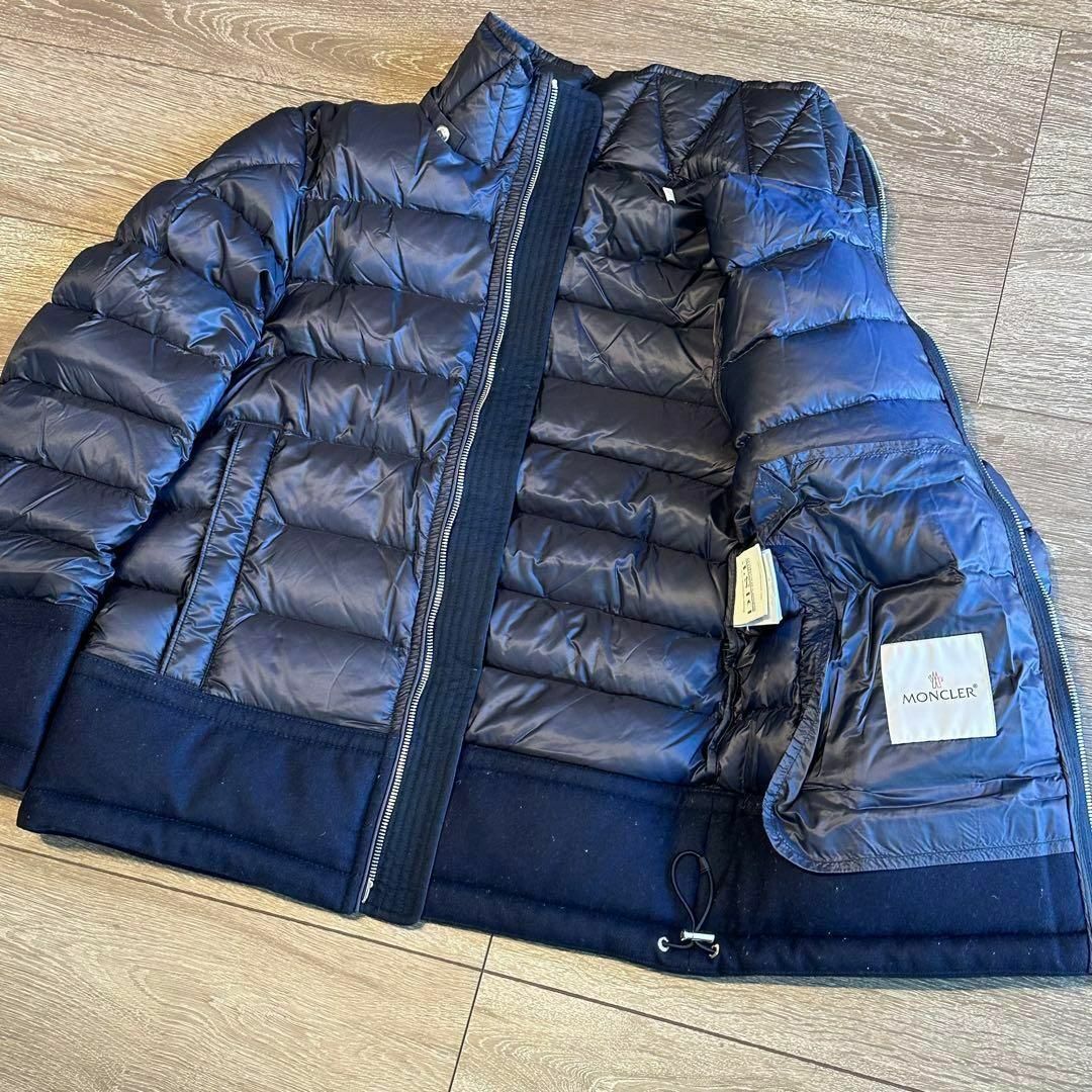 MONCLER - モンクレール ネイビー RIOM 0サイズ ダウンの通販 by MONCLER - モンクレール ネイビー RIOM 0サイズ ダウンの通販 by