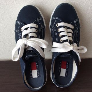 トミーヒルフィガー(TOMMY HILFIGER)のトミーヒルフィガースニーカー(かかとなし)(スニーカー)