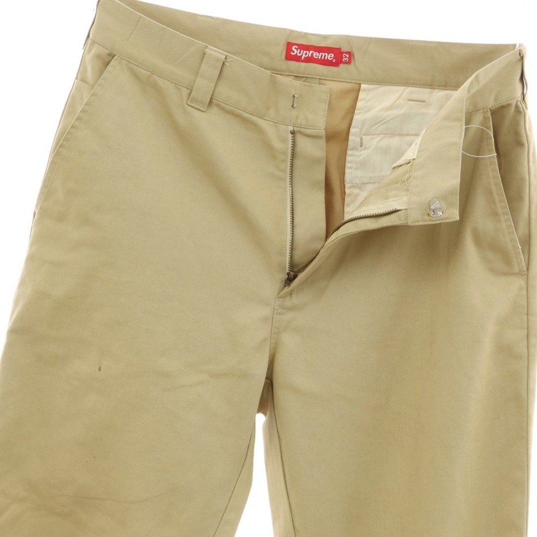 supreme 集まる work pant ワークパンツ 32 ベージュ supreme 集まる work pant ワークパンツ 32 ベージュ