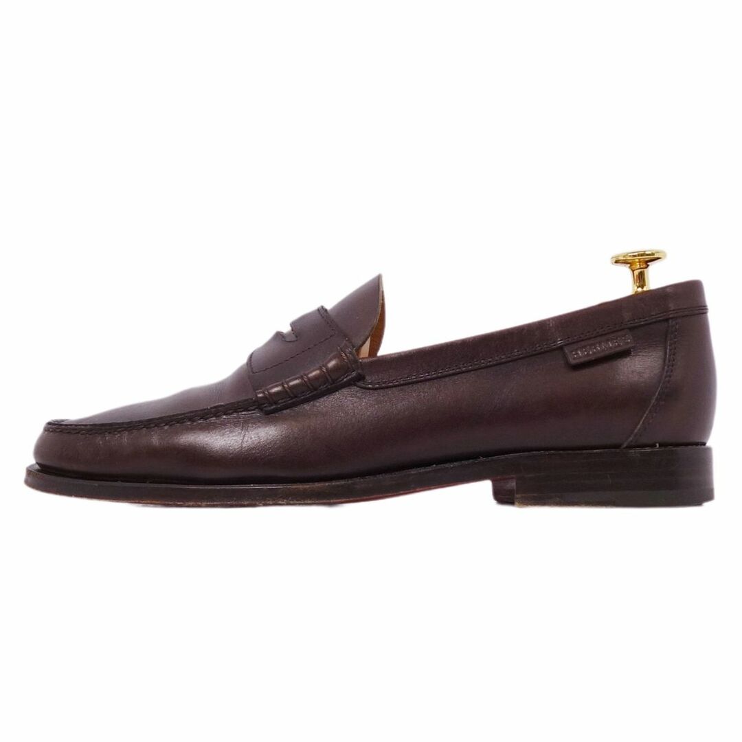 HERMES - 美品 エルメス HERMES ローファー モカシン コイン HERMES - 美品 エルメス HERMES ローファー モカシン コイン