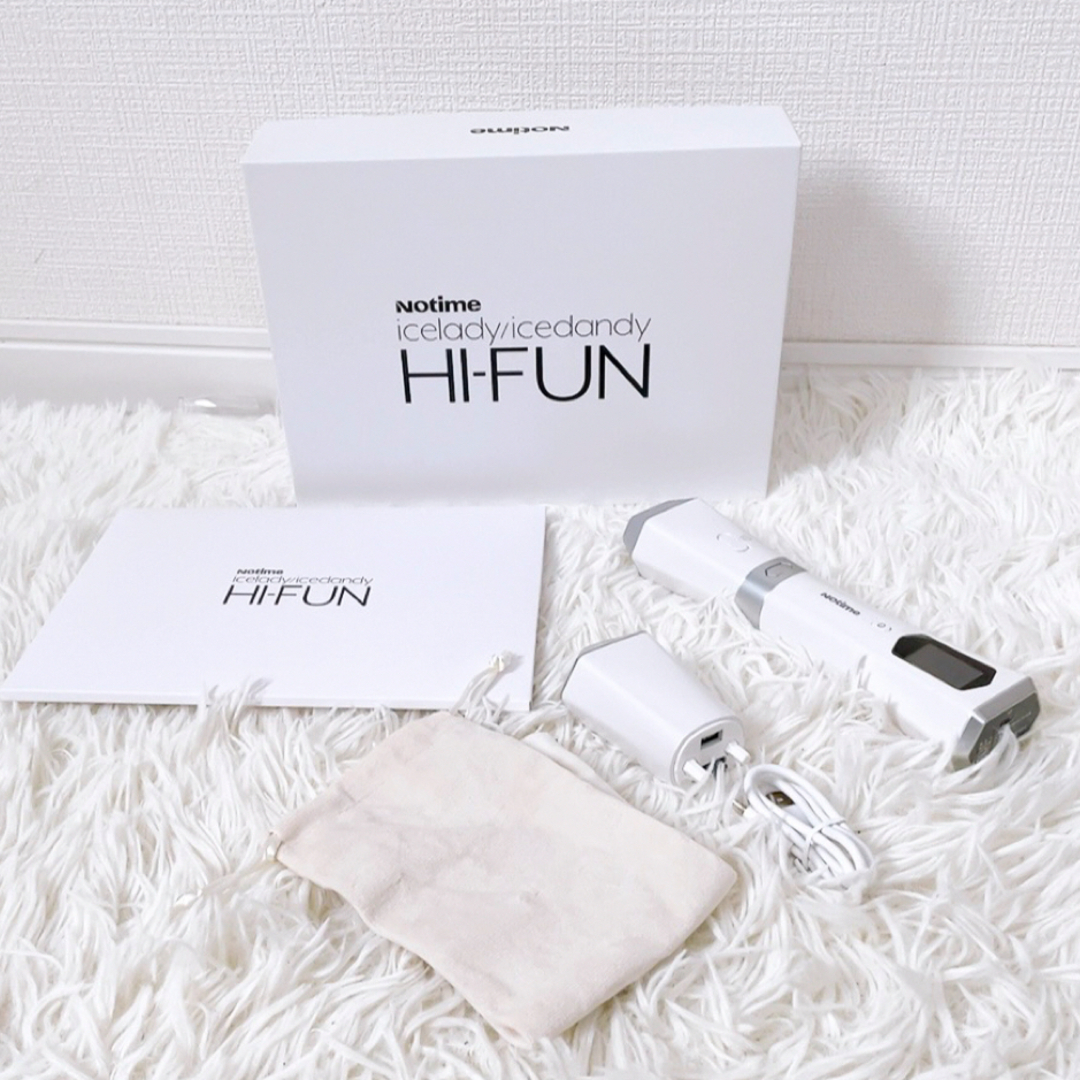 アイスレディ美顔器 icelady icedandy 長 HI-FUN アイスレディ美顔器 icelady icedandy 長 HI-FUN
