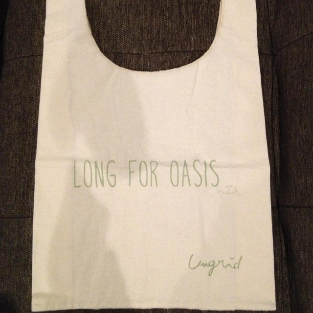 Ungrid(アングリッド)のUNGRID♡限定ショッパー レディースのバッグ(ショップ袋)の商品写真