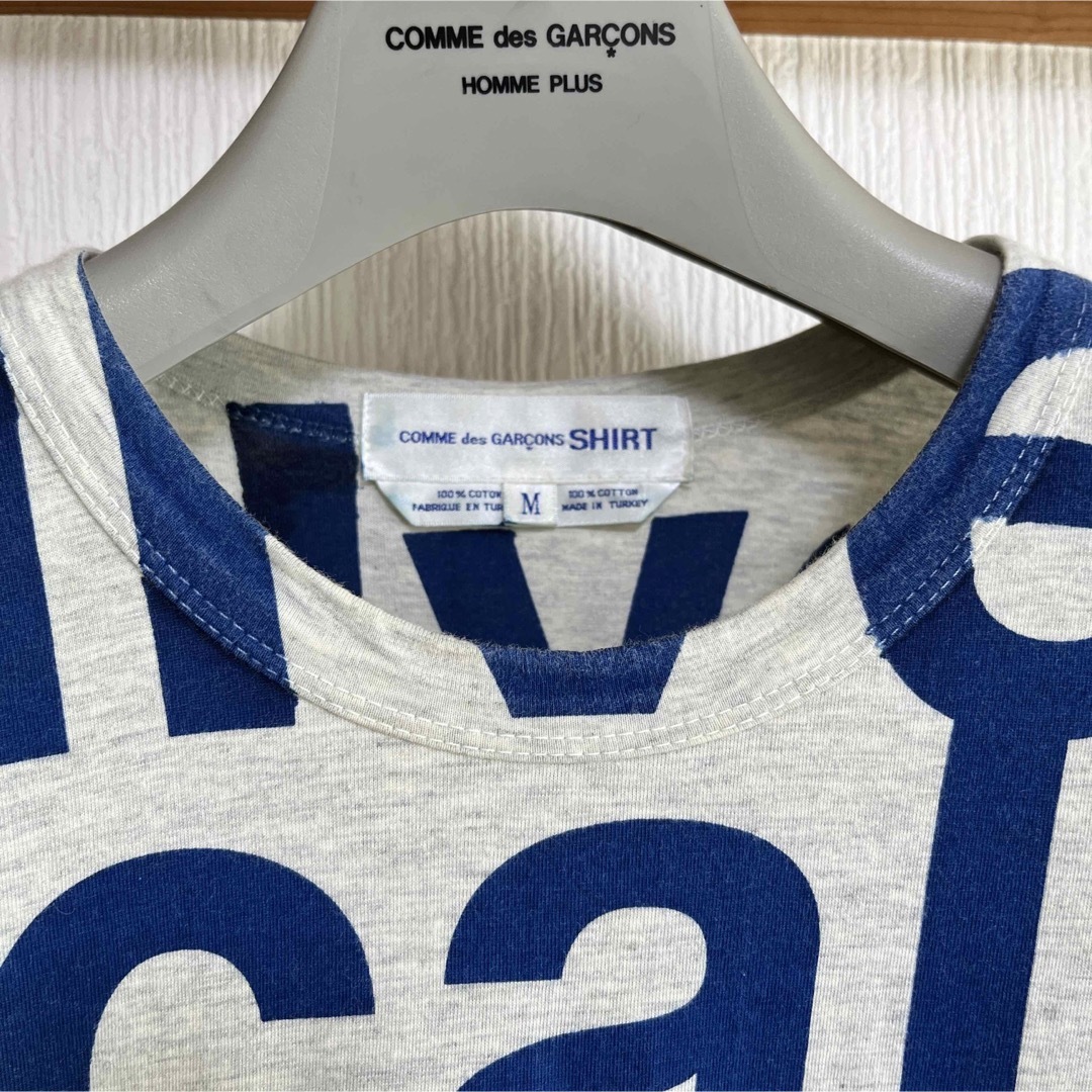 希少】COMME des GARCONS SHIRT Silver Scale トップス 希少】COMME des GARCONS SHIRT Silver Scale トップス
