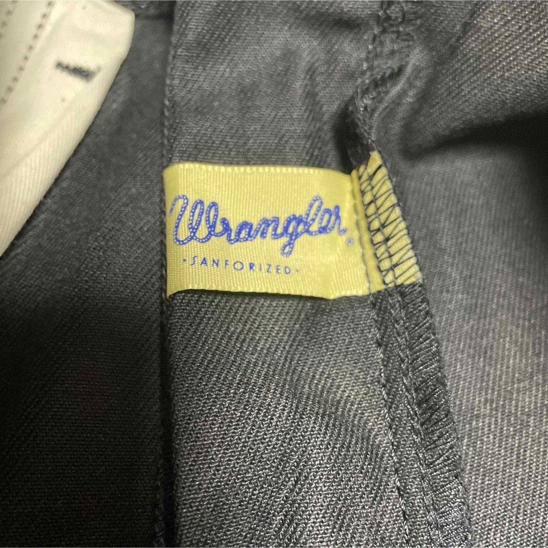 Wrangler - ラングラー カツラギスリムパンツ ブラック 42タロン Wrangler - ラングラー カツラギスリムパンツ ブラック 42タロン
