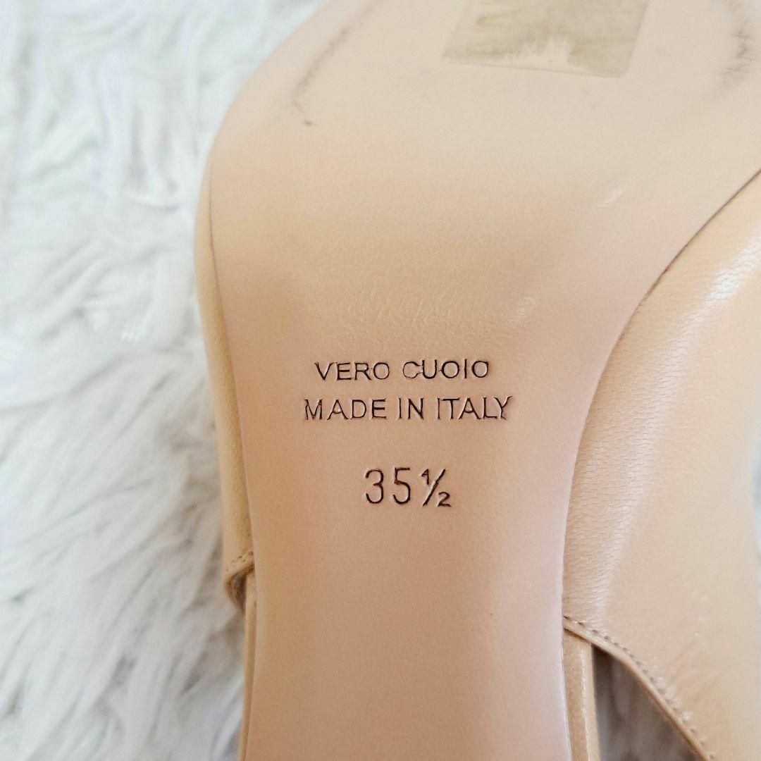 ネブローニ 極美品✨スカラップスリングバックパンプス ネブローニ 極美品✨スカラップスリングバックパンプス