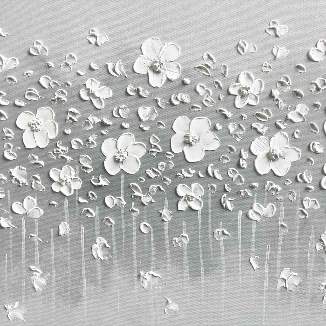 現代アート 53×45.5㎝ 花 モダン アートパネル インテリア 抽象画 現代アート 53×45.5㎝ 花 モダン アートパネル インテリア 抽象画