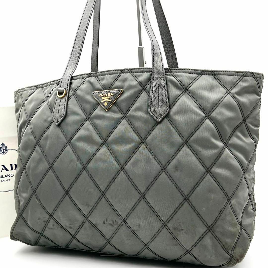 PRADA プラダ 美品 V164 三角ロゴ ナイロン バックパック黒 PRADA プラダ 美品 V164 三角ロゴ ナイロン バックパック黒