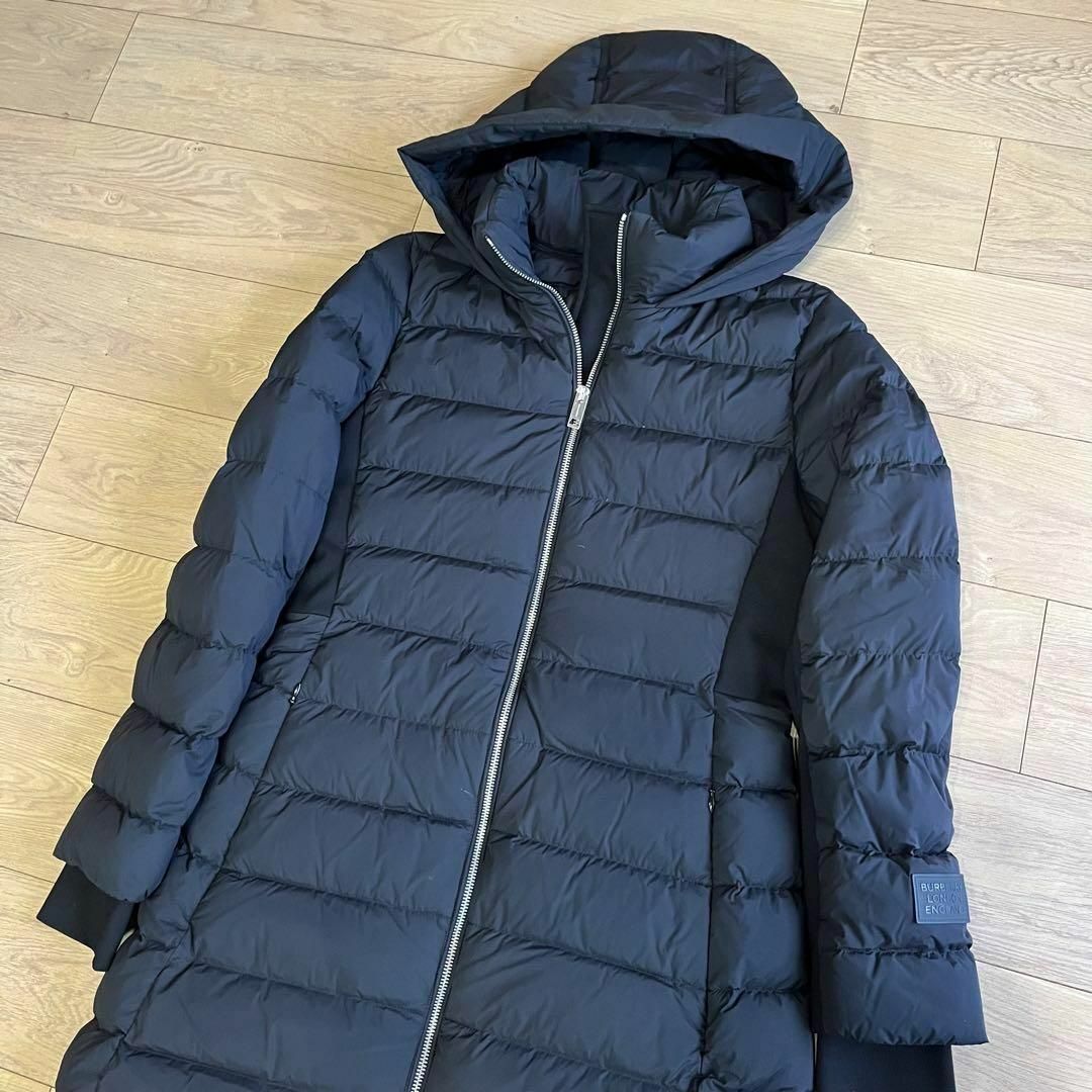 BURBERRY - バーバリー 現行モデル ロング丈 ダウンコート 黒 BURBERRY - バーバリー 現行モデル ロング丈 ダウンコート 黒