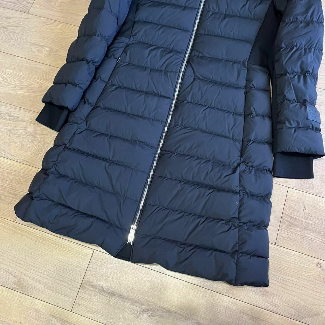 BURBERRY - バーバリー 現行モデル ロング丈 ダウンコート 黒 BURBERRY - バーバリー 現行モデル ロング丈 ダウンコート 黒