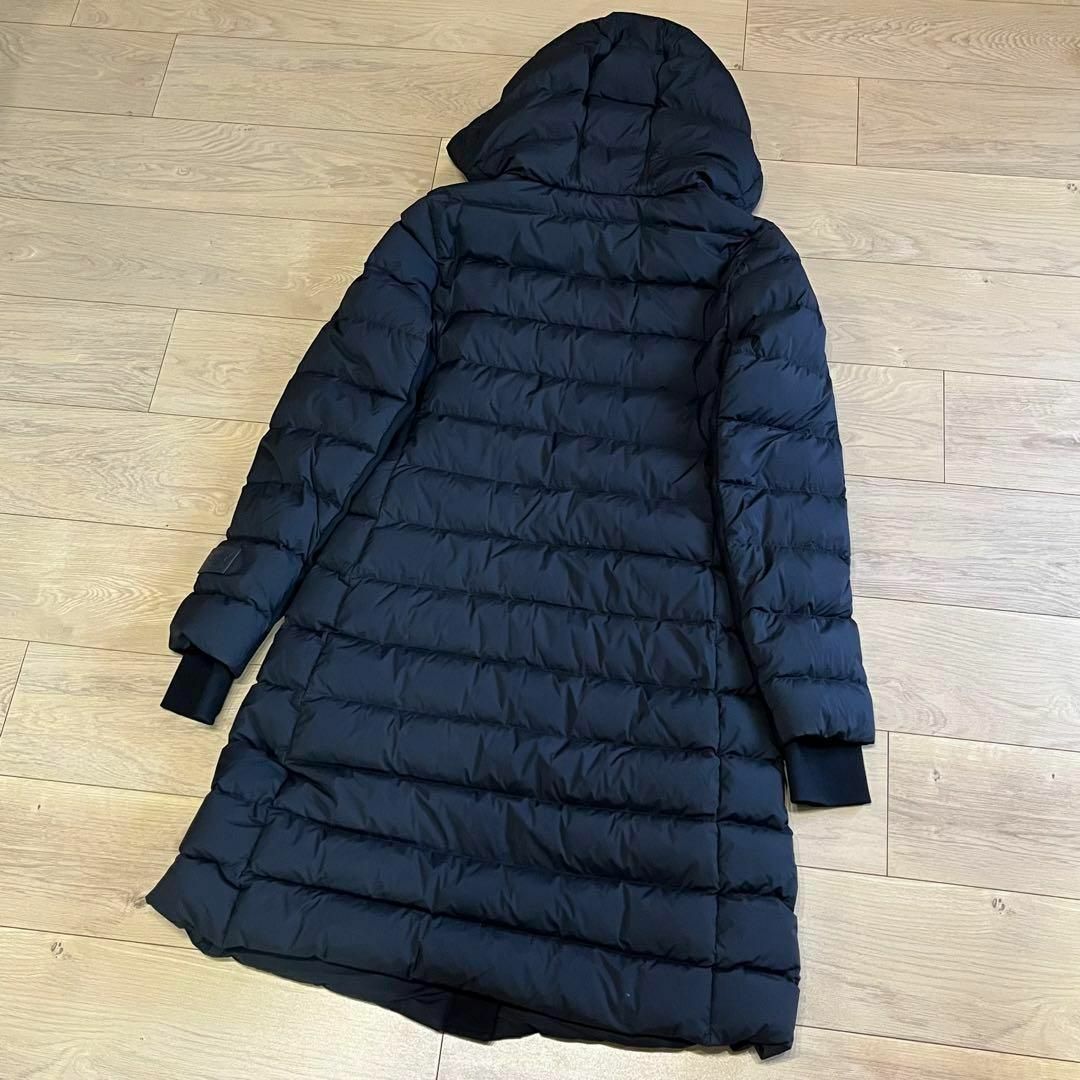 BURBERRY - バーバリー 現行モデル ロング丈 ダウンコート 黒 BURBERRY - バーバリー 現行モデル ロング丈 ダウンコート 黒