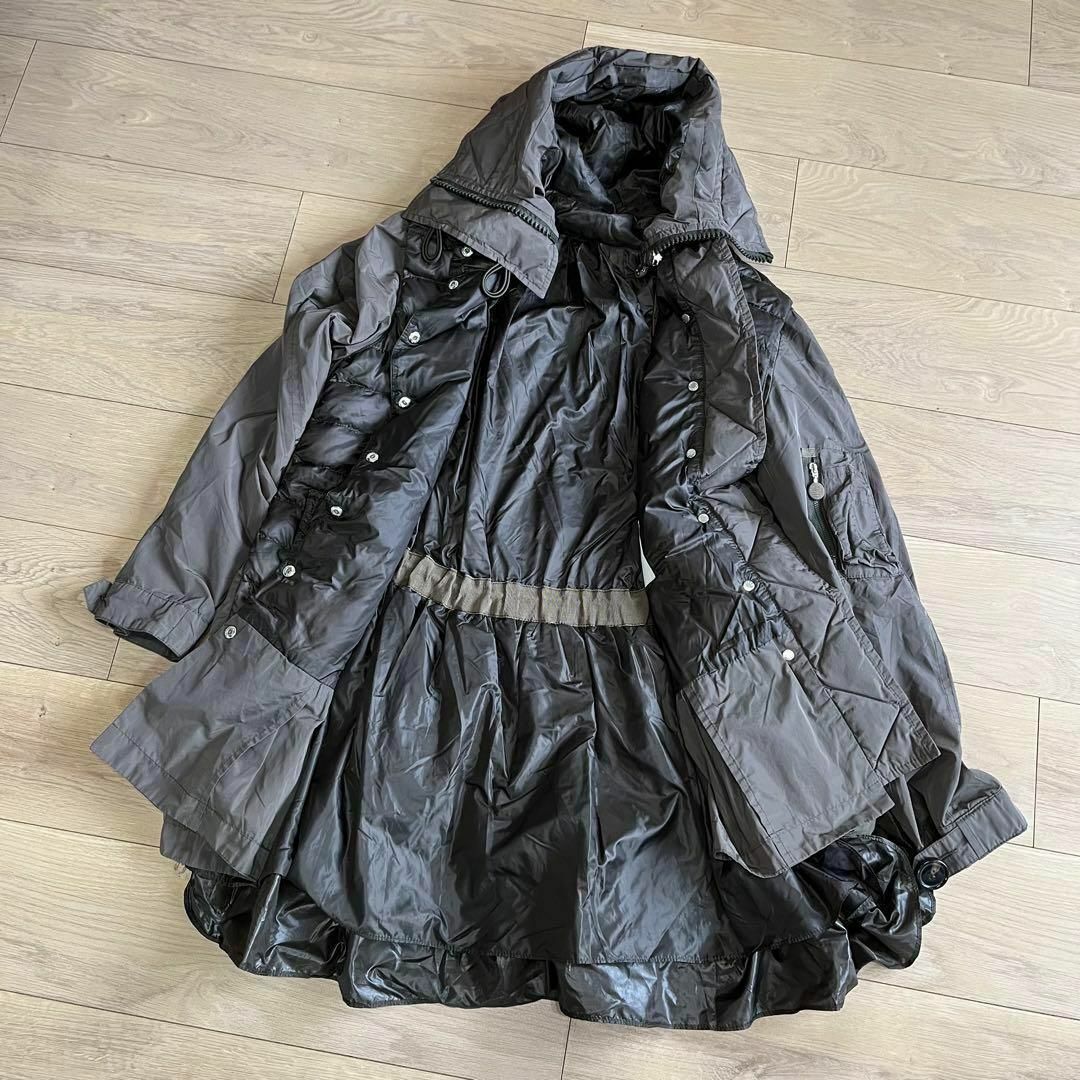 MONCLER - モンクレール sacai コラボ SACHIYO ダウンジャケット MONCLER - モンクレール sacai コラボ SACHIYO ダウンジャケット