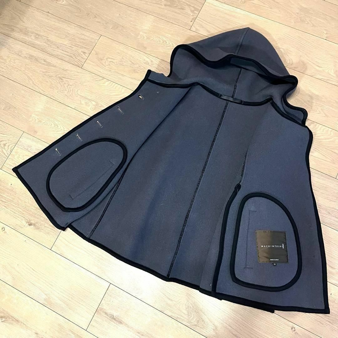 MACKINTOSH - マッキントッシュ ウール ポンチョコート ケープ MACKINTOSH - マッキントッシュ ウール ポンチョコート ケープ