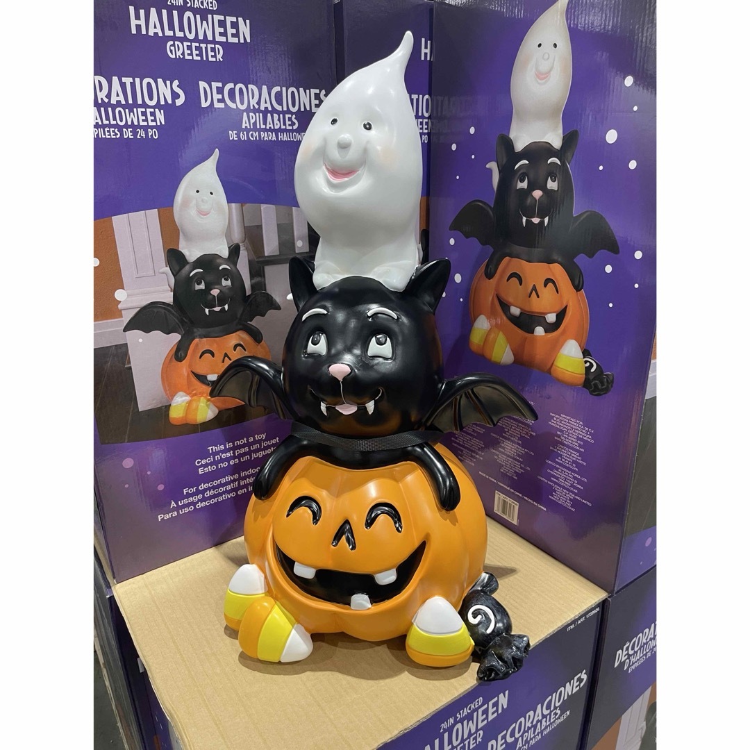 コストコ】ハロウィングリーター約61×24cm コストコ】ハロウィングリーター約61×24cm