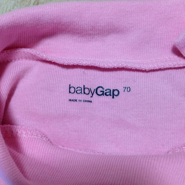 babyGAP(ベビーギャップ)の70cm☆ロンパース キッズ/ベビー/マタニティのベビー服(~85cm)(ロンパース)の商品写真