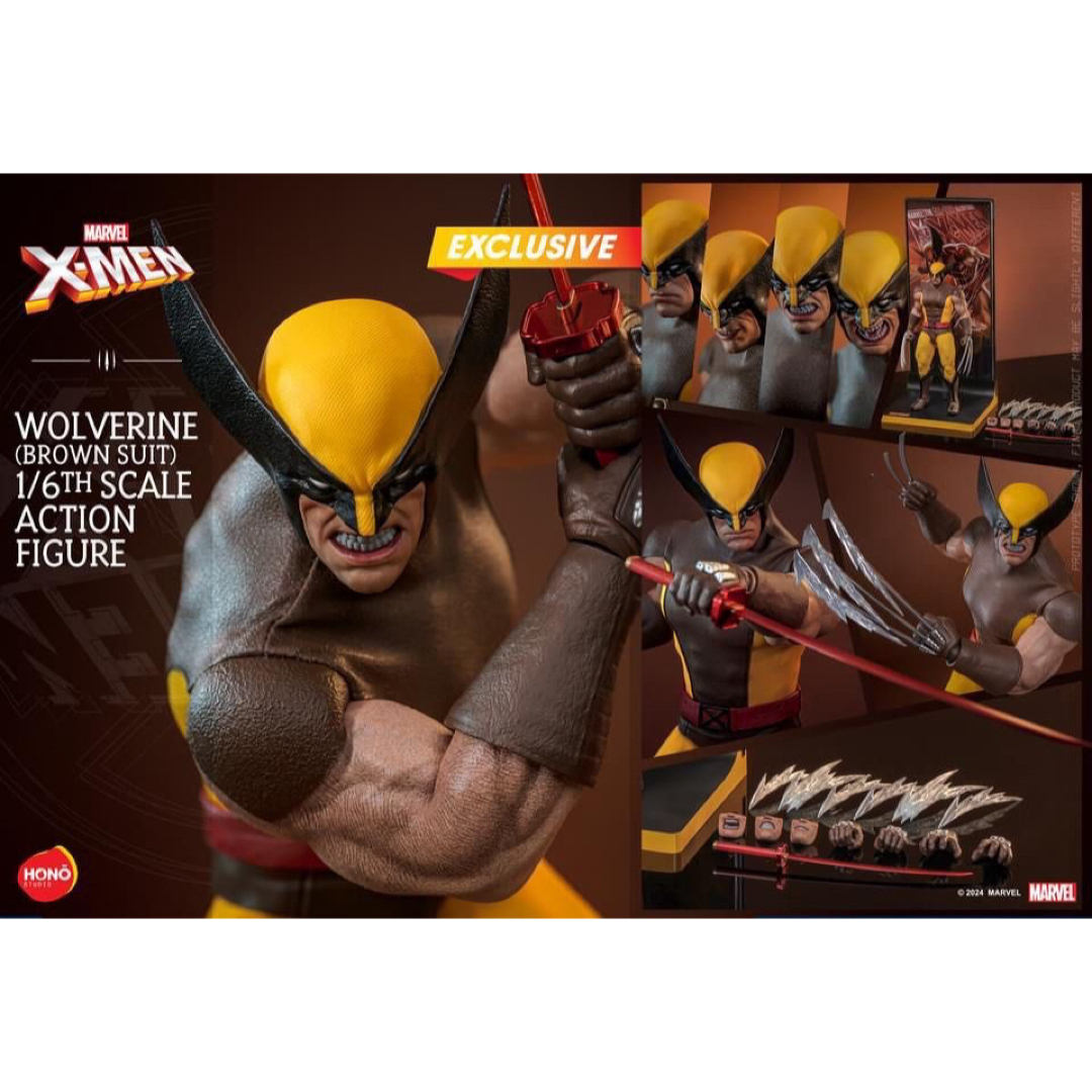 ホットトイズ 炎スタジオ HS003 ウルヴァリン 1/6限定Wolverine ホットトイズ 炎スタジオ HS003 ウルヴァリン 1/6限定Wolverine