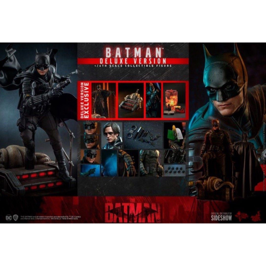 ホットトイズ MMS639 THE BATMAN-ザ・バットマン- 1/6DX版 ホットトイズ MMS639 THE BATMAN-ザ・バットマン- 1/6DX版