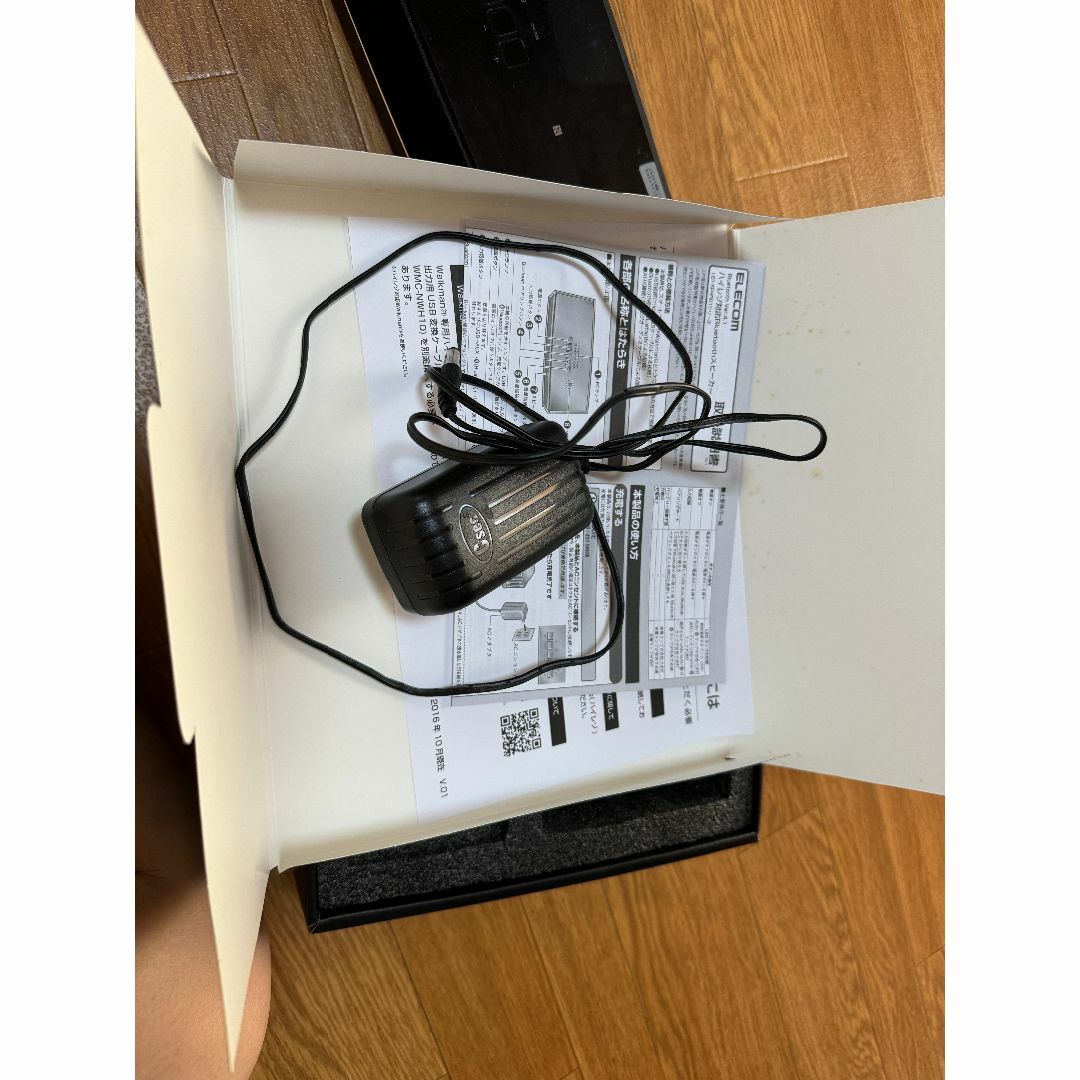 ELECOM - ELECOM ハイレゾスピーカー LBT-SPHR01AVBK ジャンク品 ELECOM - ELECOM ハイレゾスピーカー LBT-SPHR01AVBK ジャンク品