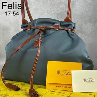 フェリージ(Felisi)の★現行 未使用級 フェリージ 17-54DS+OS トートバッグ 巾着 ナイロン(トートバッグ)