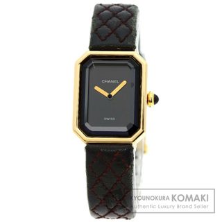 シャネル(CHANEL)のCHANEL H0090 プルミエール 腕時計 K18YG 革 レディース(腕時計)