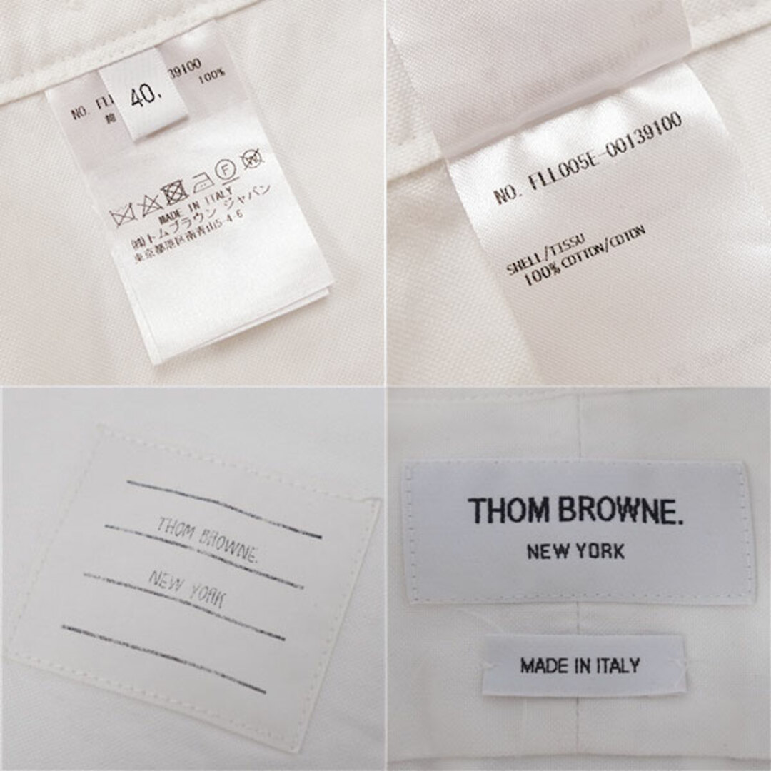 THOM BROWNE - 美品 トムブラウン THOM BROWNE NEW YORK シャツ THOM BROWNE - 美品 トムブラウン THOM BROWNE NEW YORK シャツ