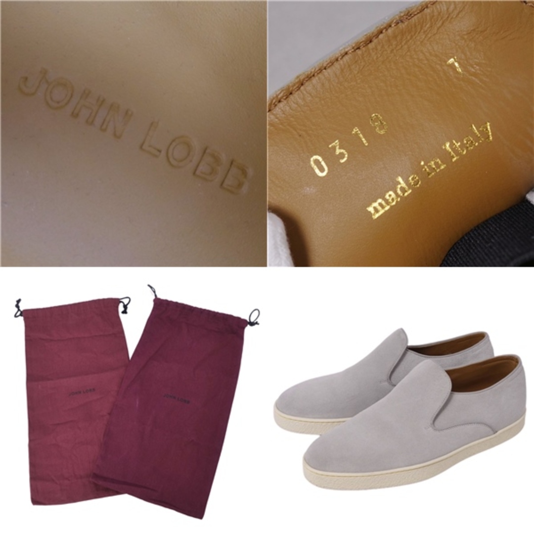 JOHN LOBB - 美品 ジョンロブ JOHN LOBB スニーカー スリッポン JOHN LOBB - 美品 ジョンロブ JOHN LOBB スニーカー スリッポン
