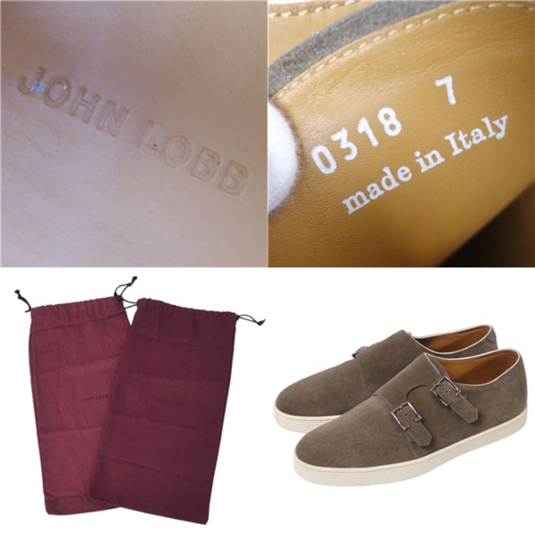 JOHN LOBB - 美品 ジョンロブ JOHN LOBB スニーカー ダブル JOHN LOBB - 美品 ジョンロブ JOHN LOBB スニーカー ダブル