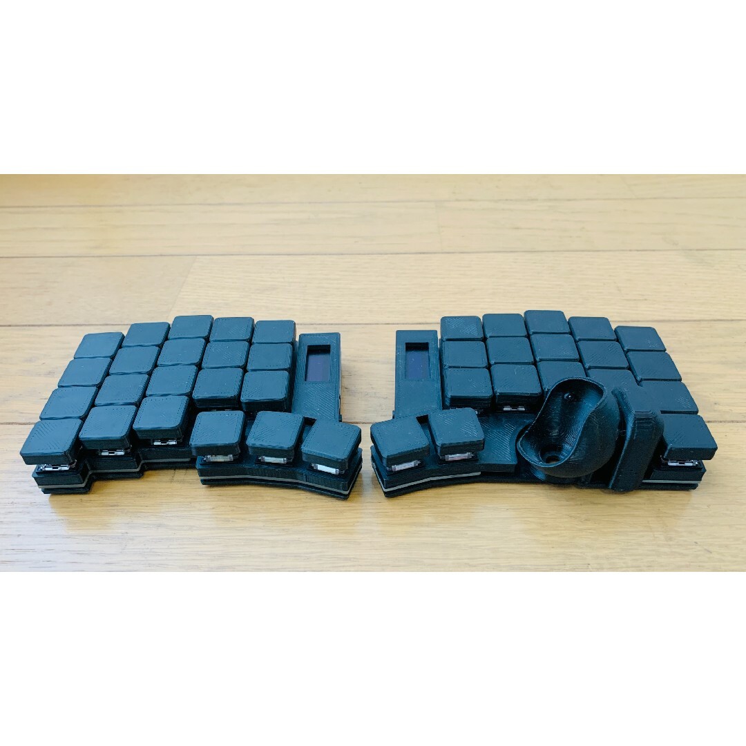 トラックボール付き 分割メカニカルキーボード Keyball39 黒 トラックボール付き 分割メカニカルキーボード Keyball39 黒