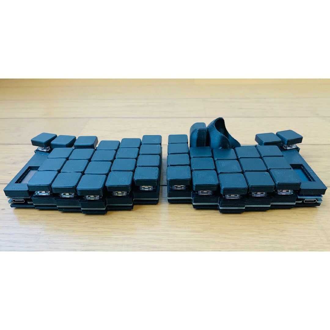 トラックボール付き 分割メカニカルキーボード Keyball39 黒 トラックボール付き 分割メカニカルキーボード Keyball39 黒