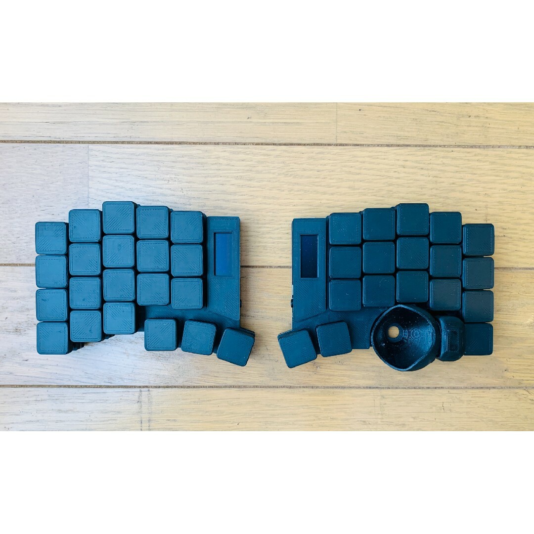 トラックボール付き 分割メカニカルキーボード Keyball39 黒 トラックボール付き 分割メカニカルキーボード Keyball39 黒