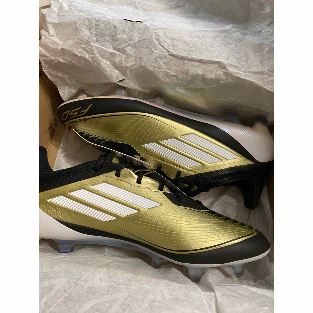 adidas - F50 MESSI ELITE FG メッシ スパイク 24.5cmの通販 by adidas - F50 MESSI ELITE FG メッシ スパイク 24.5cmの通販 by