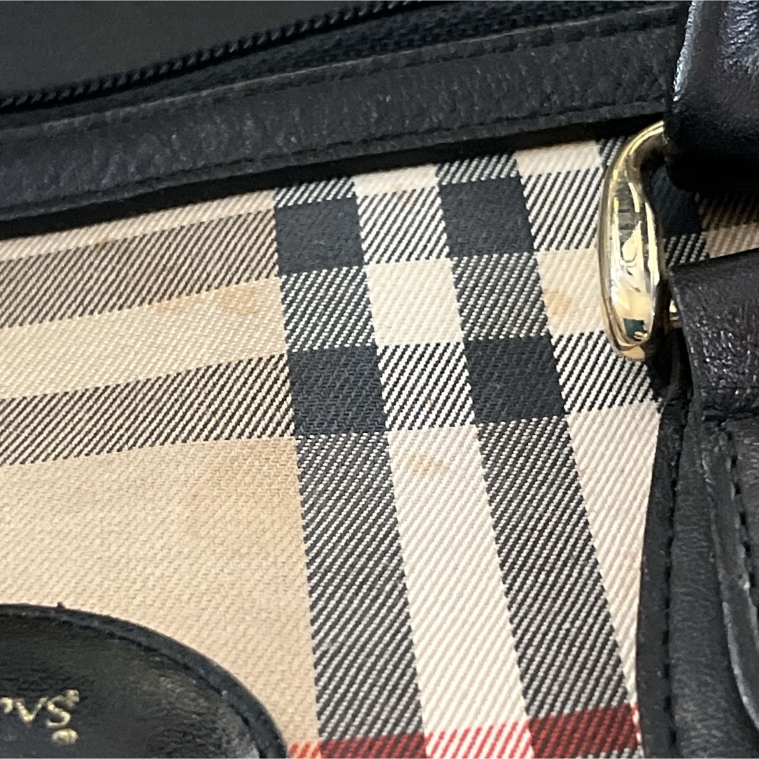 BURBERRY - オールド バーバリーズ ミニボストンバッグ ノバ BURBERRY - オールド バーバリーズ ミニボストンバッグ ノバ