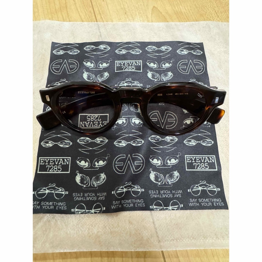 EYEVAN7285 - EYEVAN 7285 338 45サイズ サングラス 348カラーの EYEVAN7285 - EYEVAN 7285 338 45サイズ サングラス 348カラーの