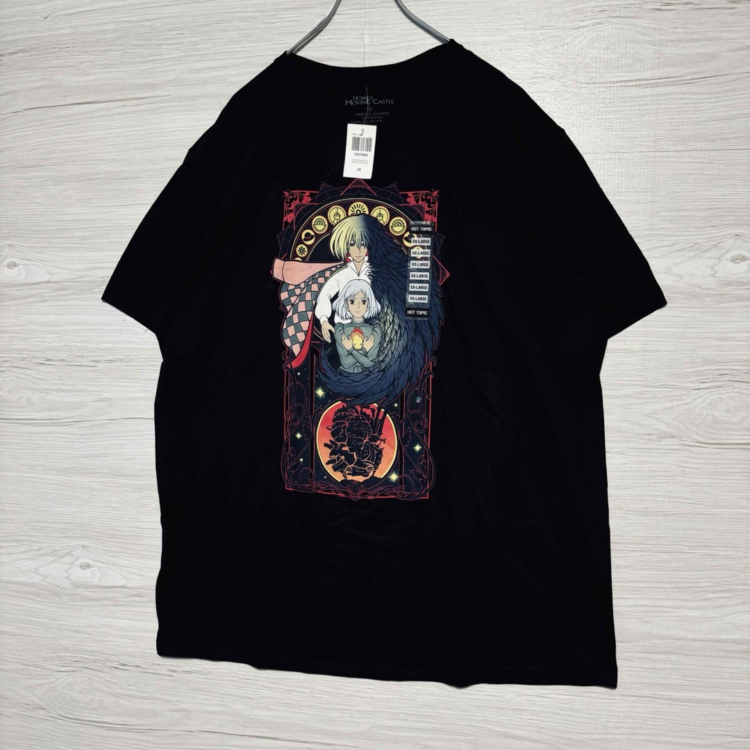 ジブリ - 【入手困難】ハウルの動く城 Tシャツ 2Xサイズ ジブリ ジブリ - 【入手困難】ハウルの動く城 Tシャツ 2Xサイズ ジブリ