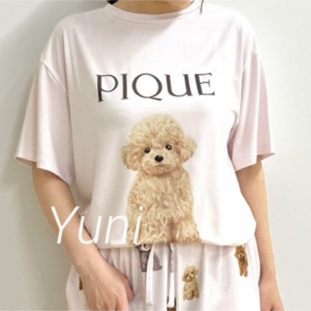 gelato pique - 正規品♡トイプードルTシャツ♡ピンクの通販 by gelato pique - 正規品♡トイプードルTシャツ♡ピンクの通販 by